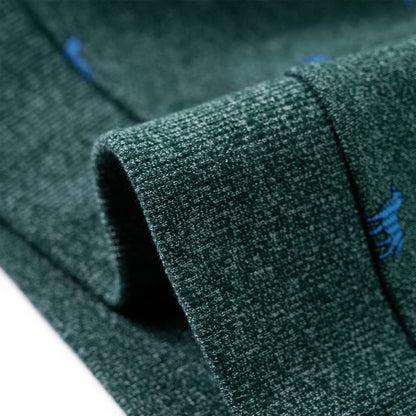 Kindertrui 116 gemêleerd donkergroen 116