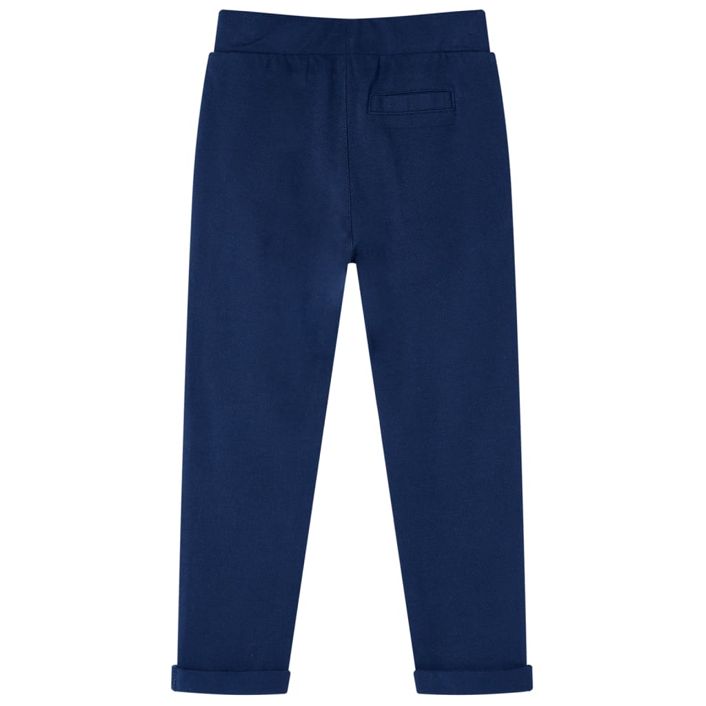 Kinderbroek met trekkoord 92 marineblauw 92