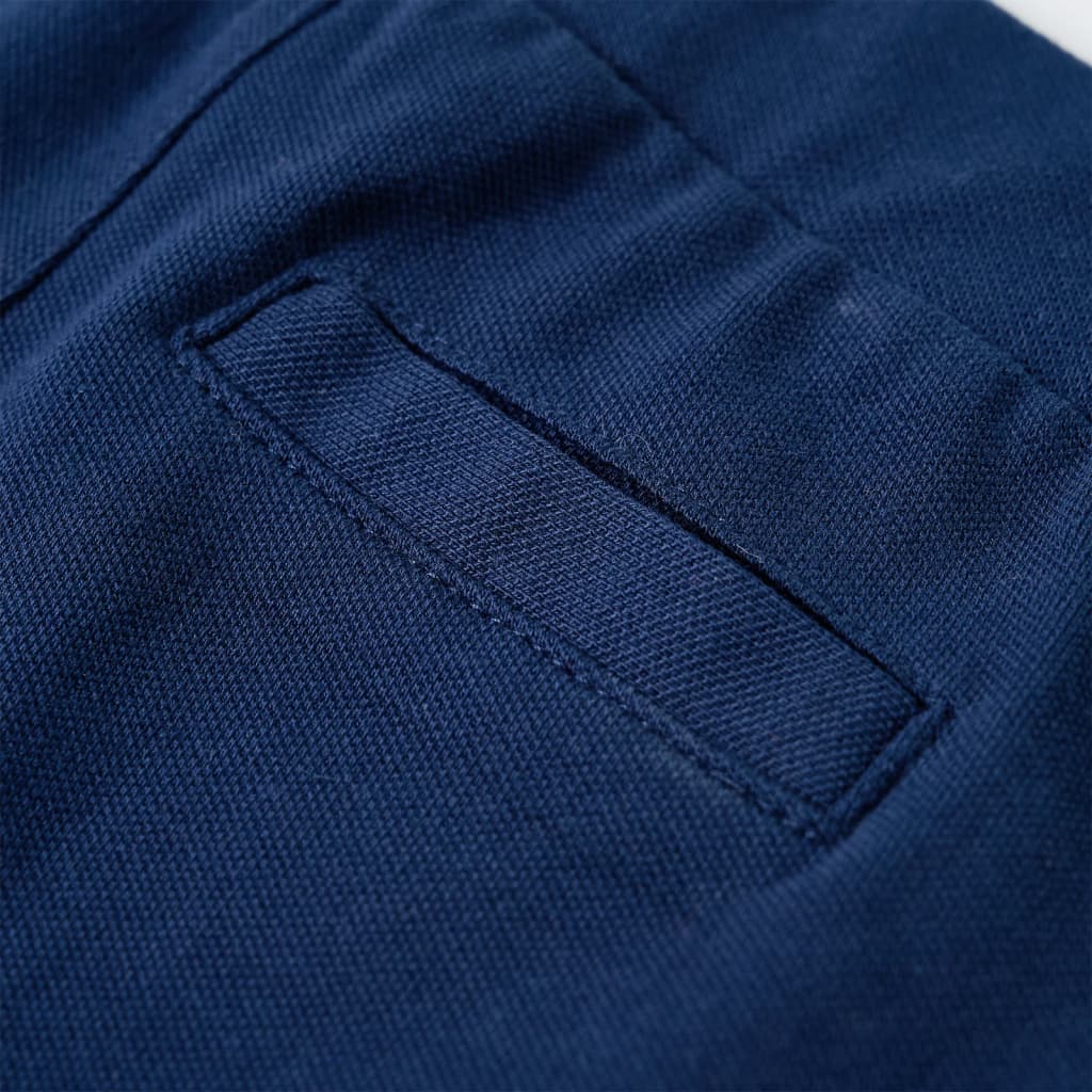 Kinderbroek met trekkoord 92 marineblauw 92