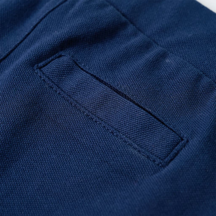 Kinderbroek met trekkoord 92 marineblauw 92