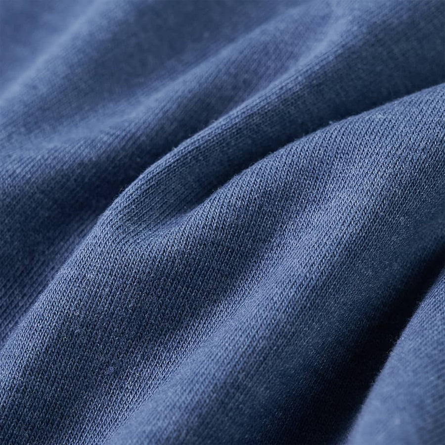 Kindershirt met lange mouwen 116 gemêleerd blauw 116