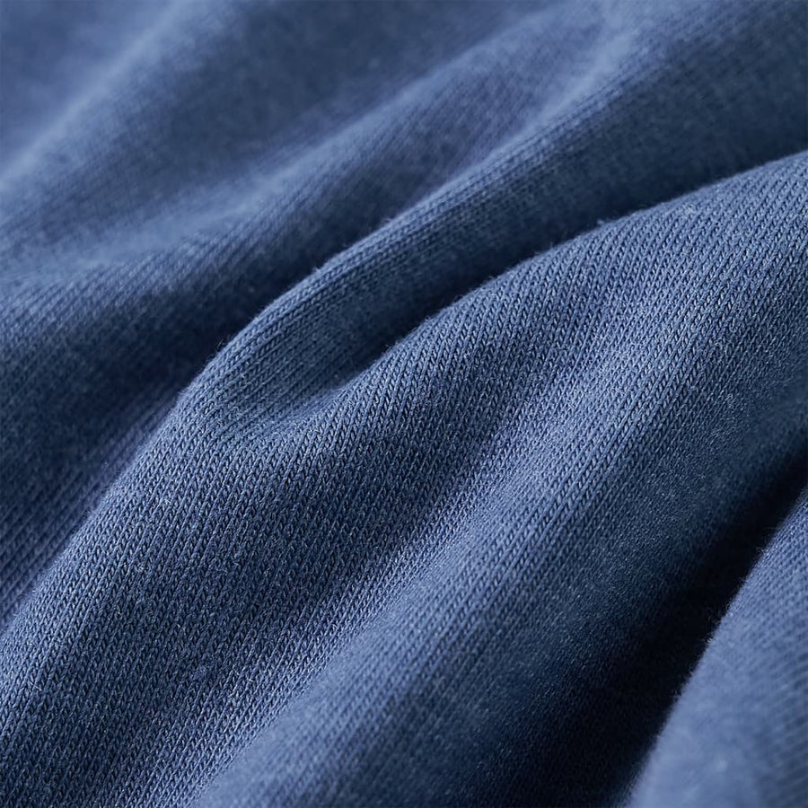 Kindershirt met lange mouwen 128 gemêleerd blauw 128