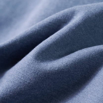 Kindertrui met capuchon 104 gemêleerd blauw