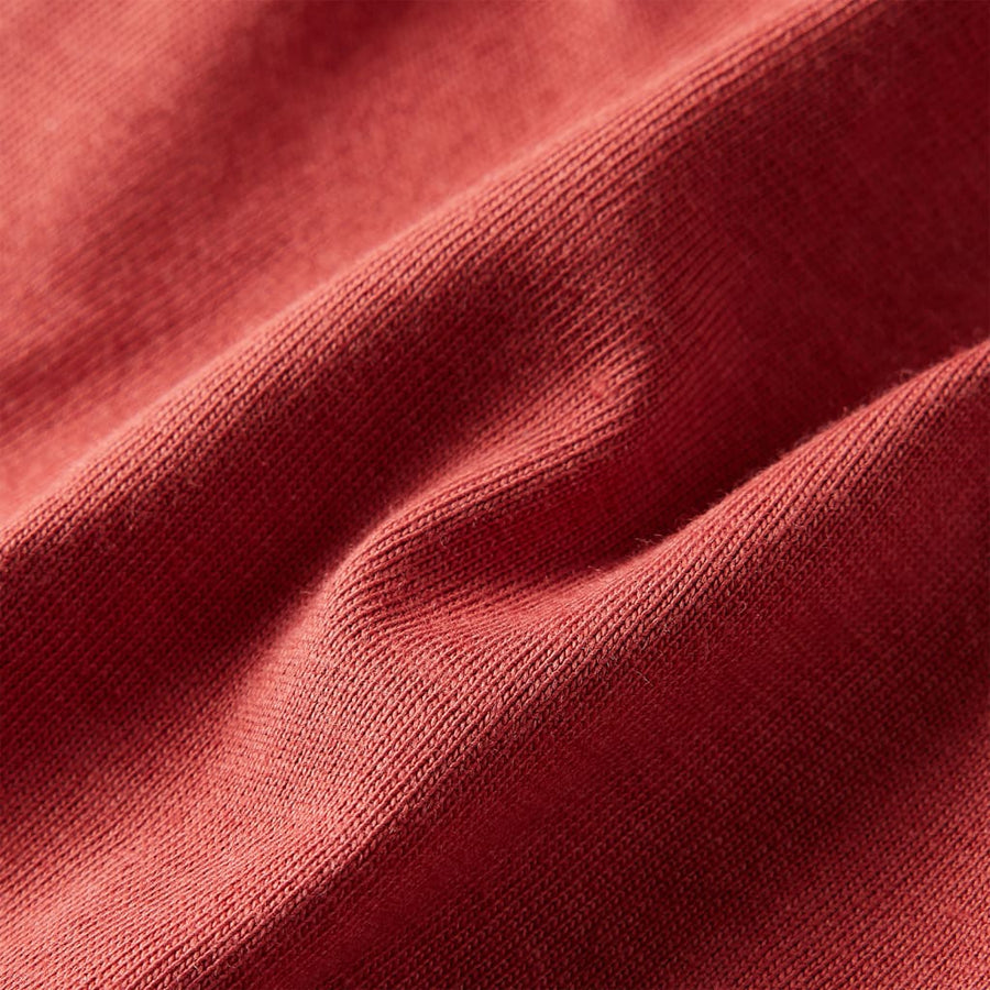Kindershirt met lange mouwen 92 roodbruin Rood