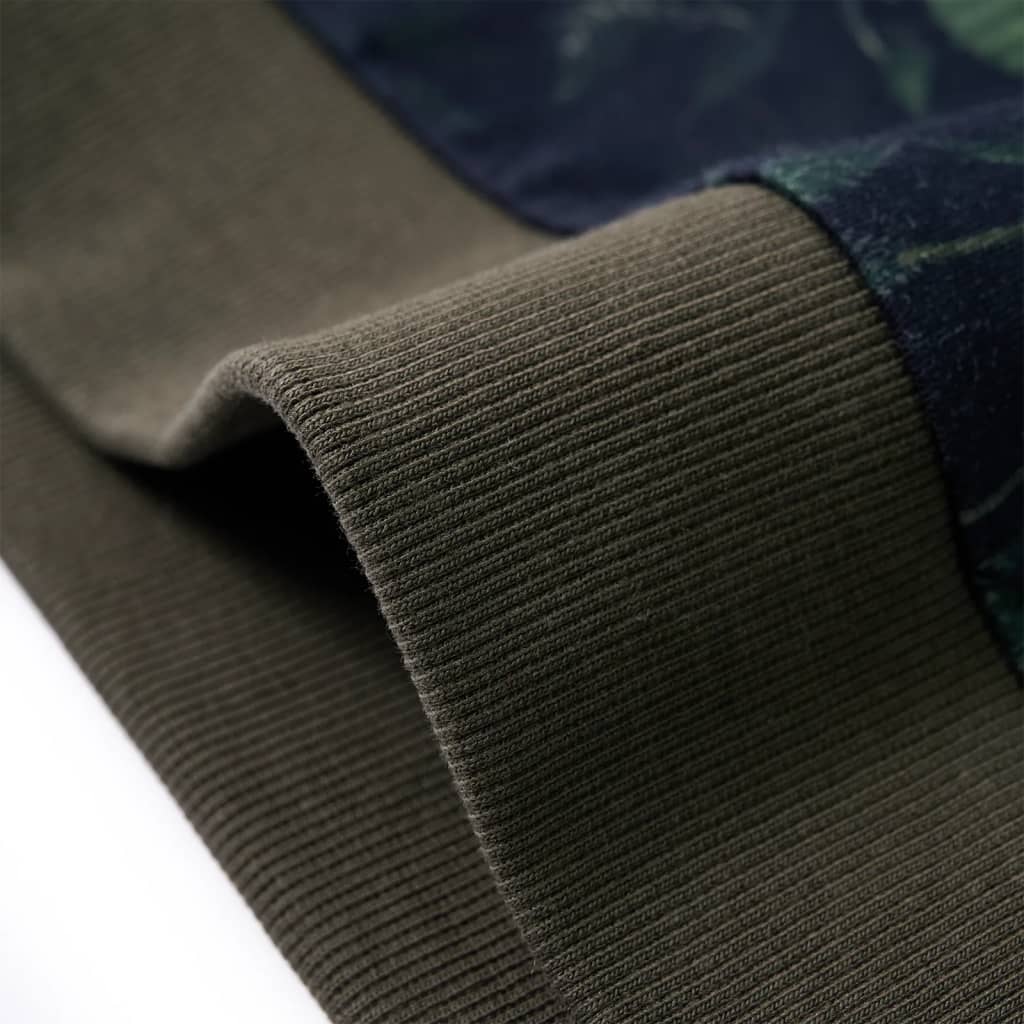 Kindertrui 128 kakikleurig Kaki 128