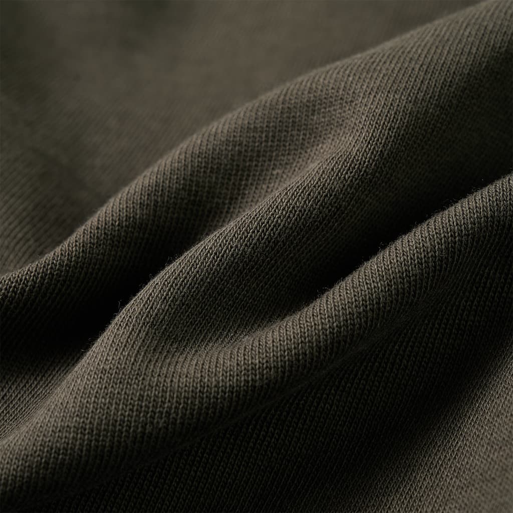 Kindertrui 128 kakikleurig Kaki 128