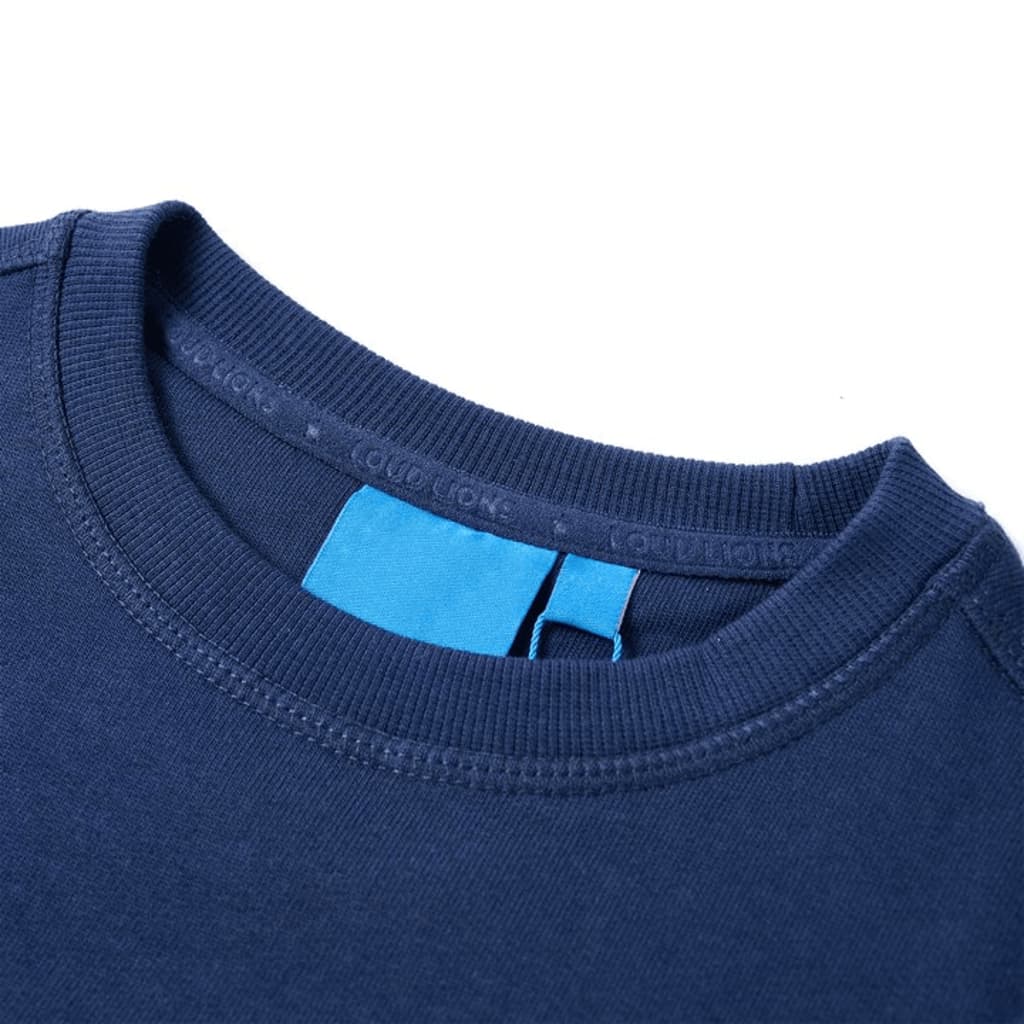 Kindertrui 104 marineblauw Marineblauw