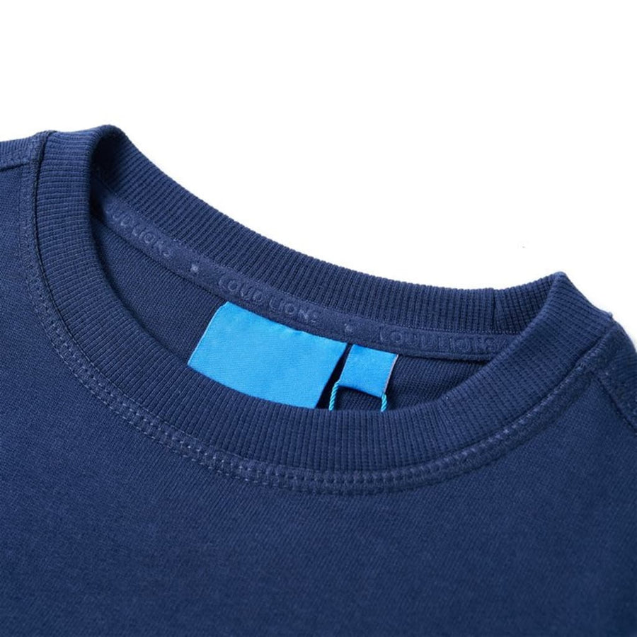 Kindertrui 116 marineblauw Marineblauw
