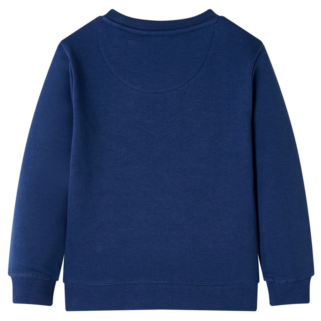 Kindertrui 128 marineblauw Marineblauw