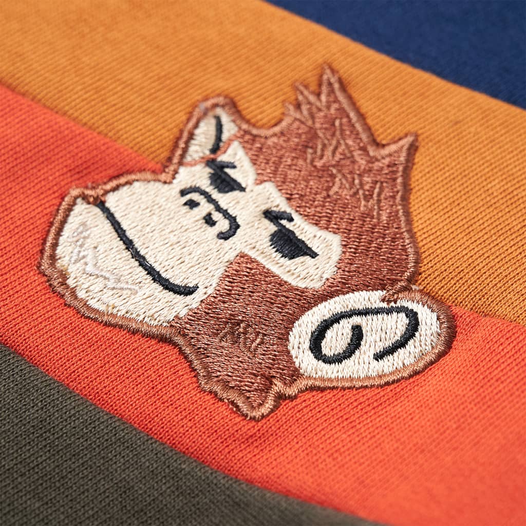 Kindertrui 128 marineblauw Marineblauw