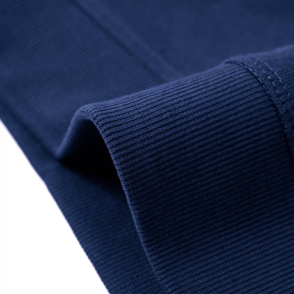 Kindertrui 128 marineblauw Marineblauw