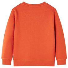 Kindertrui 128 oranje orange