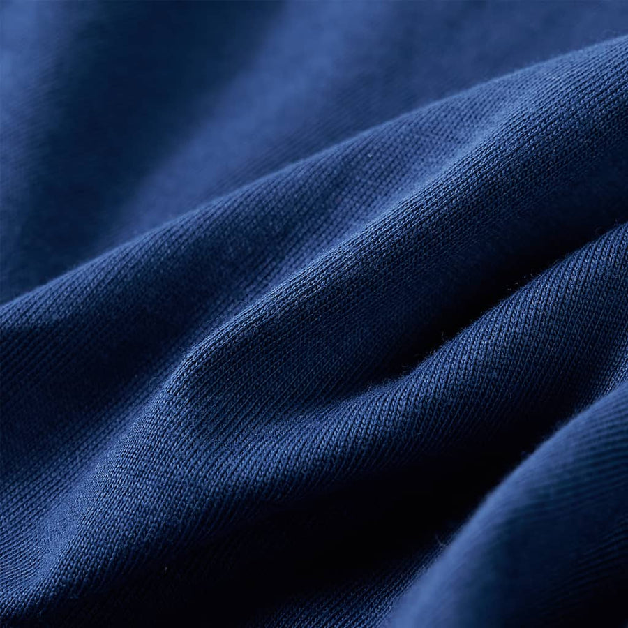 Kindershirt met lange mouwen 116 jeansblauw Blauw 116