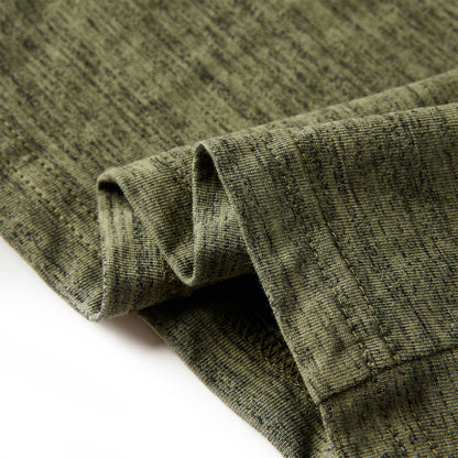 Kindershirt met lange mouwen 104 gemêleerd kakikleurig Kaki 104