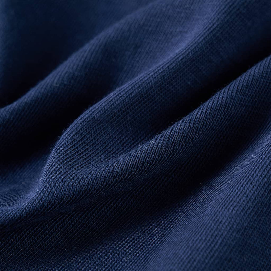 Kindershirt met lange mouwen 92 marineblauw Marineblauw