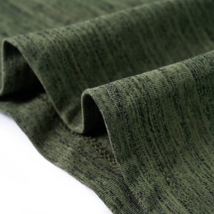 Kindershirt met lange mouwen 104 gemêleerd kakikleurig