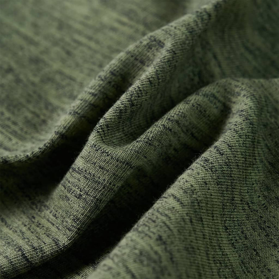 Kindershirt met lange mouwen 104 gemêleerd kakikleurig