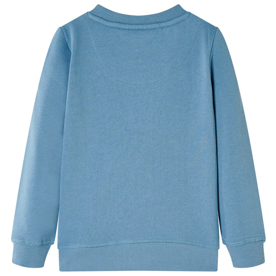 Kindertrui 92 middelblauw Blauw