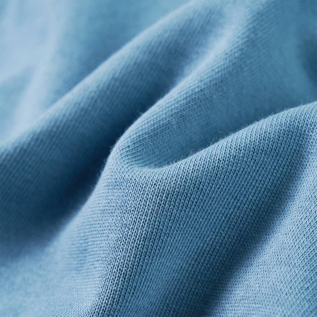 Kindertrui 104 middelblauw Blauw
