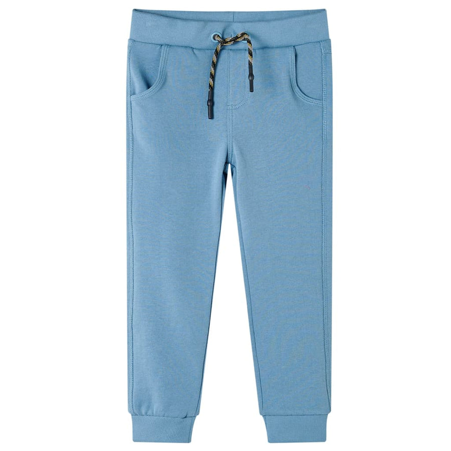 Kinderjoggingbroek 104 blauw Blauw