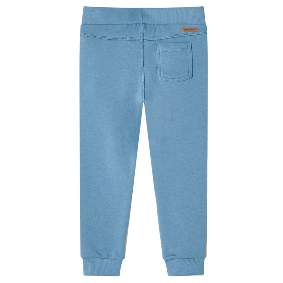 Kinderjoggingbroek 104 blauw Blauw
