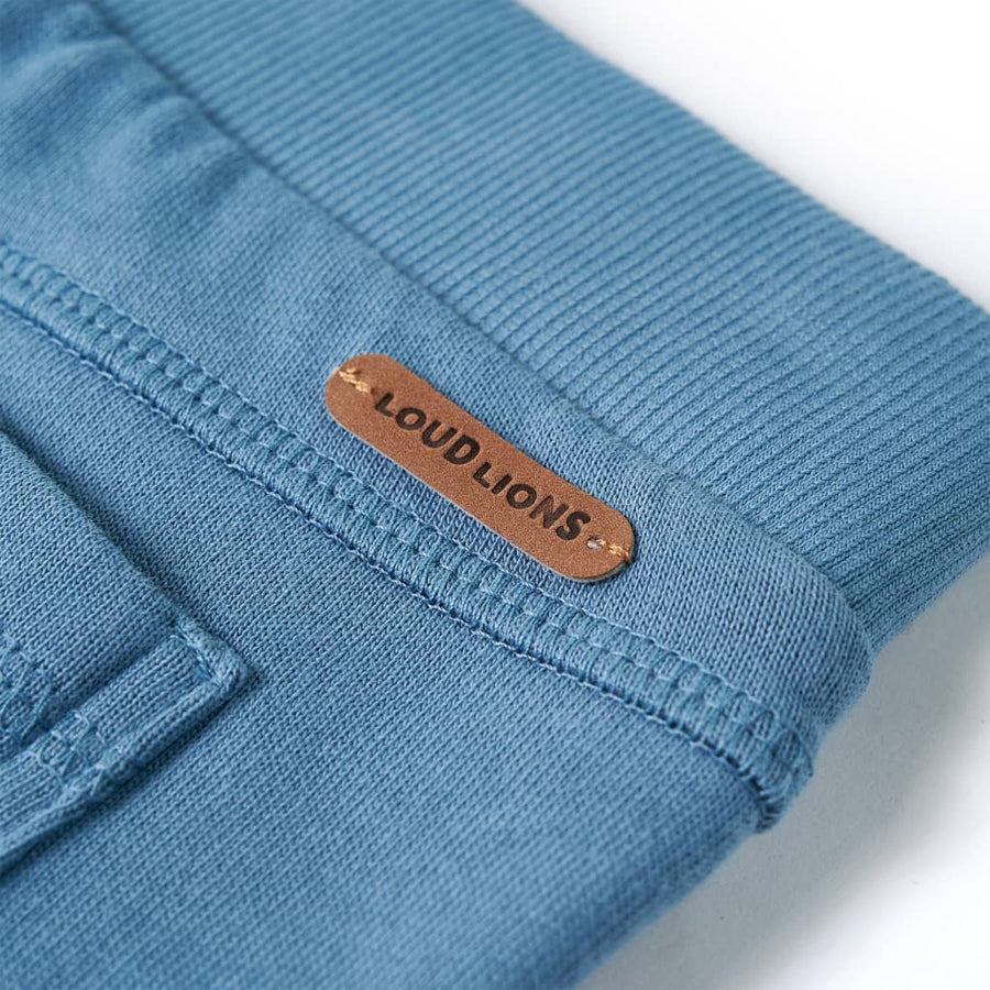 Kinderjoggingbroek 104 blauw Blauw