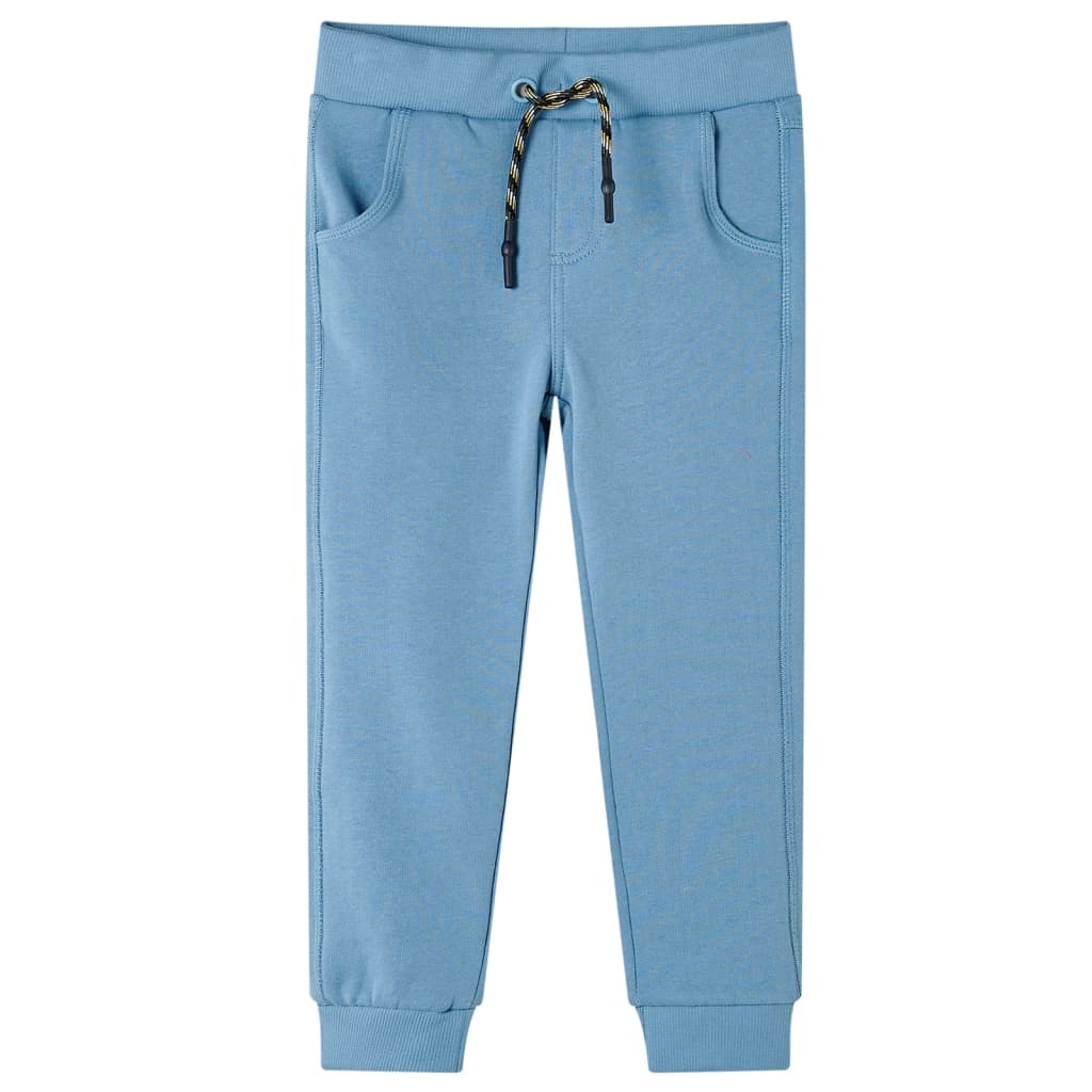 Kinderjoggingbroek 140 blauw Blauw 140