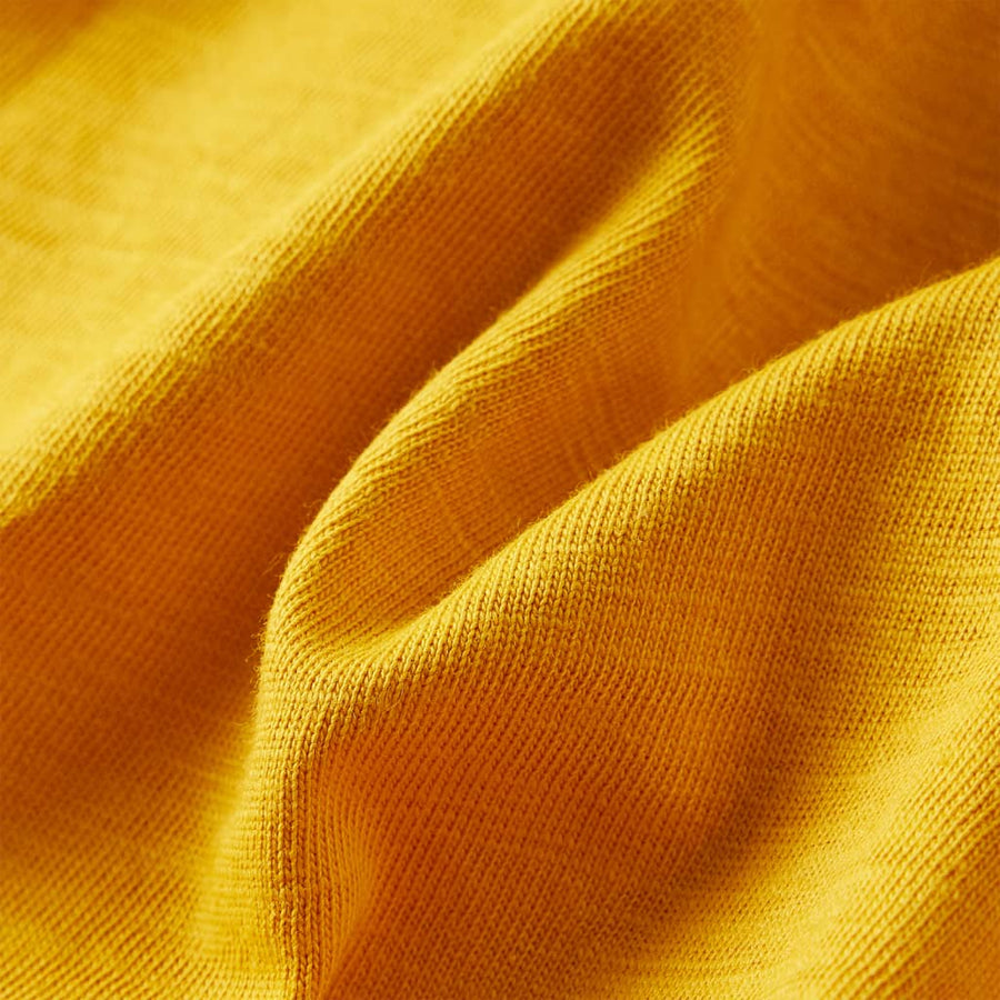 Kindershirt met lange mouwen 104 okerkleurig Oker 104