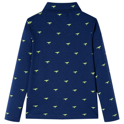 Kindershirt 104 marineblauw 104