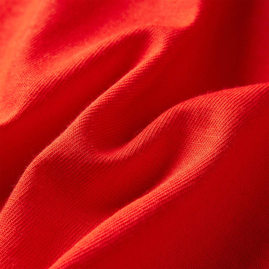 Kindershirt met lange mouwen 104 rood Rood