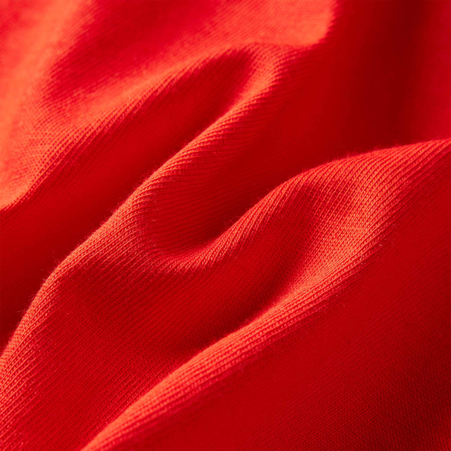 Kindershirt met lange mouwen 116 rood Rood