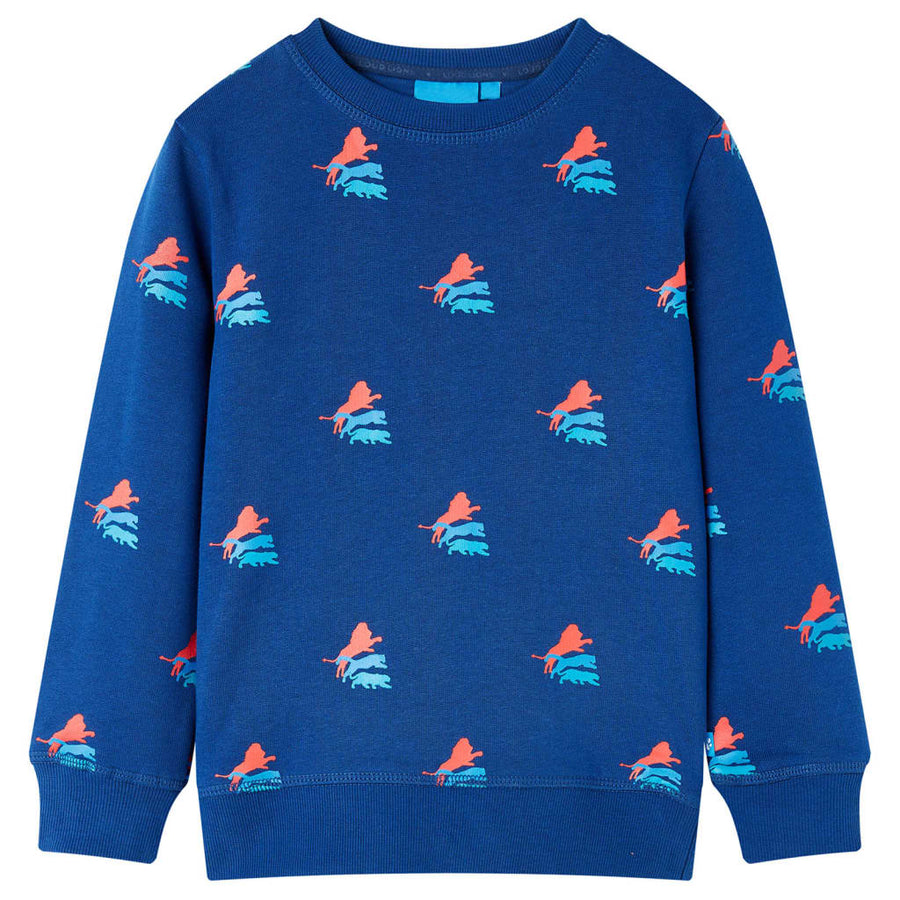 Kindertrui 140 donkerblauw