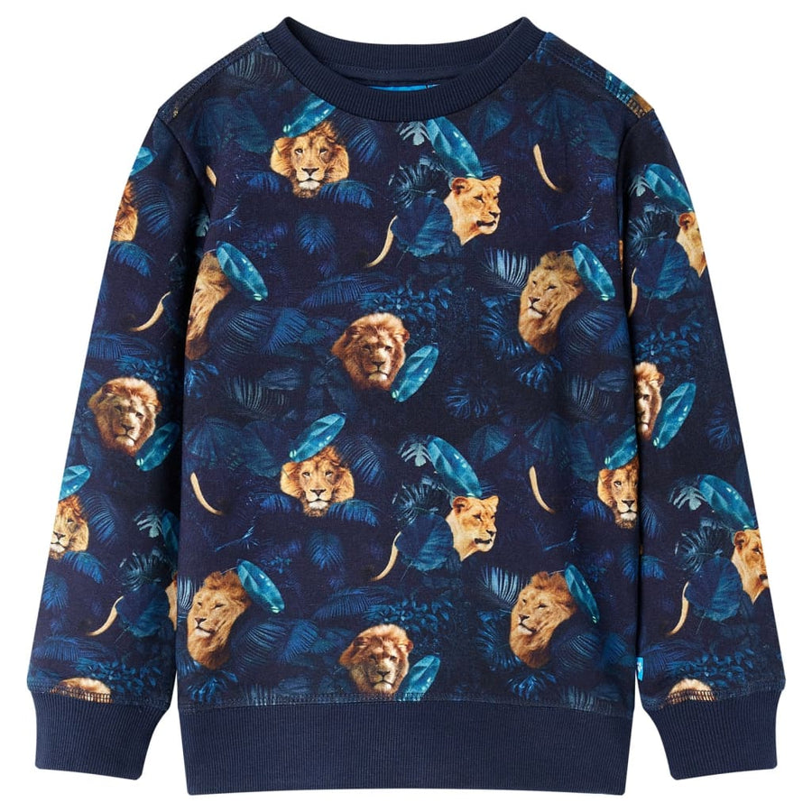 Kindertrui 104 marineblauw 104