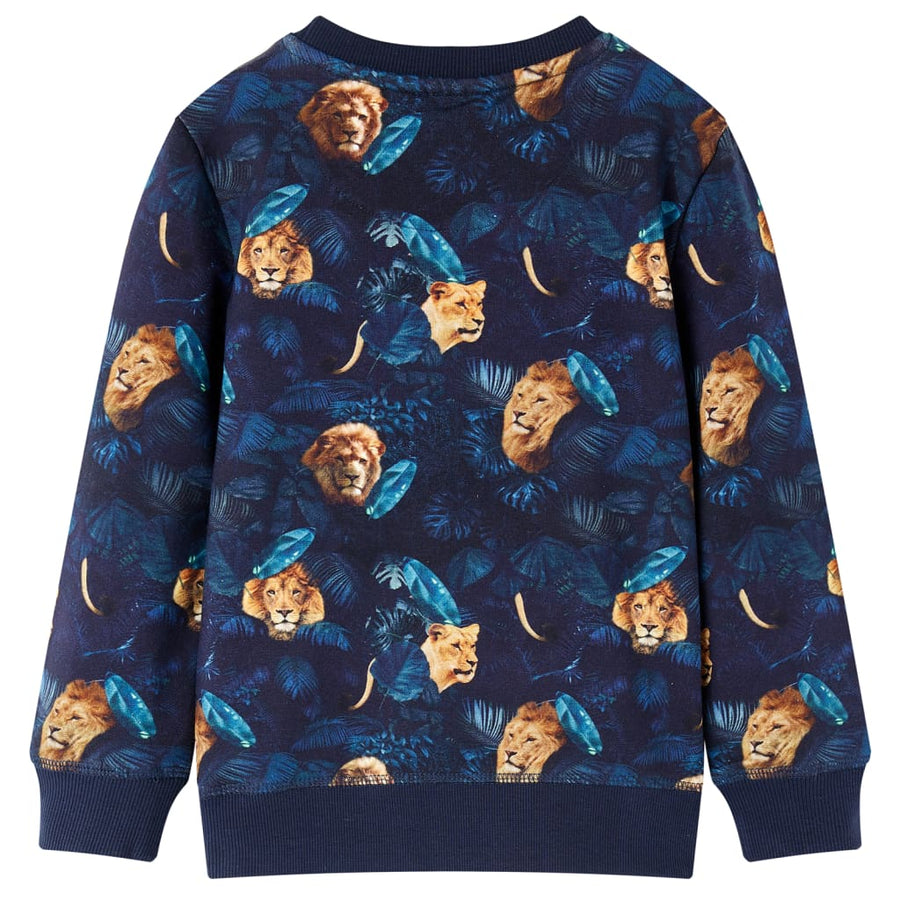 Kindertrui 104 marineblauw 104