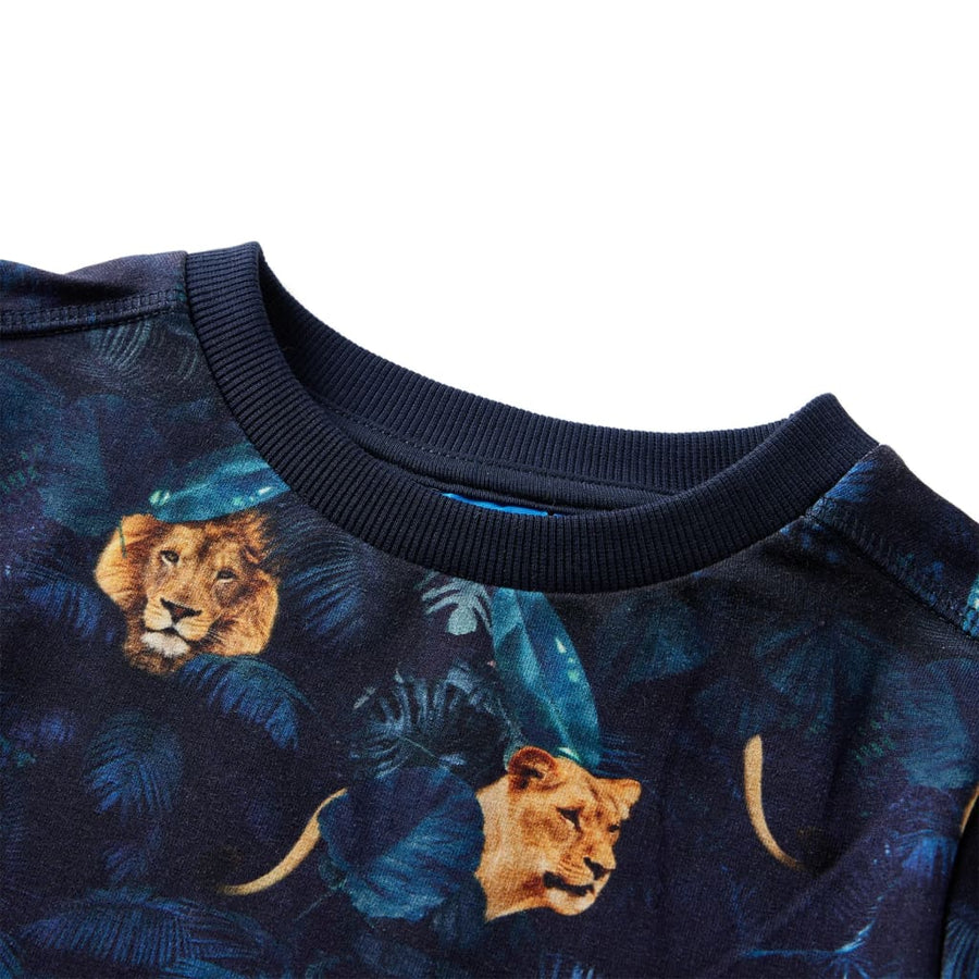 Kindertrui 104 marineblauw 104
