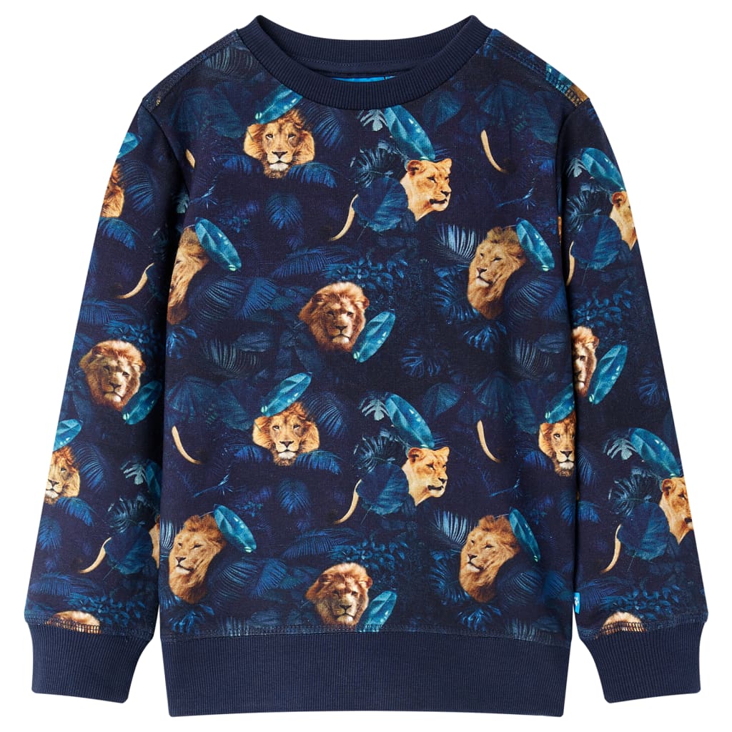 Kindertrui 128 marineblauw 128