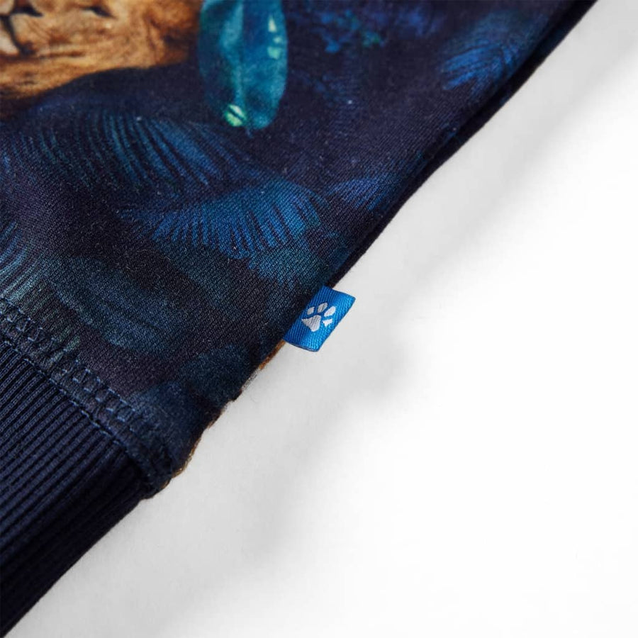 Kindertrui 128 marineblauw 128