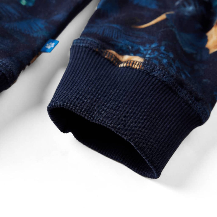 Kindertrui 128 marineblauw 128