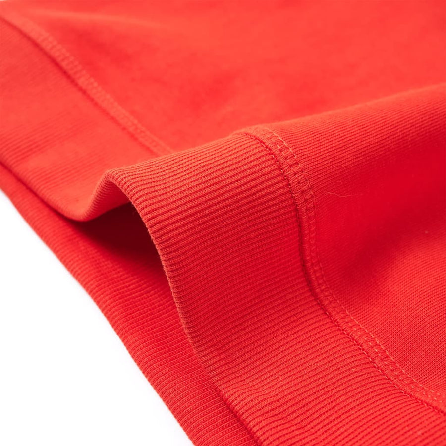 Kindertrui met capuchon 104 rood 104