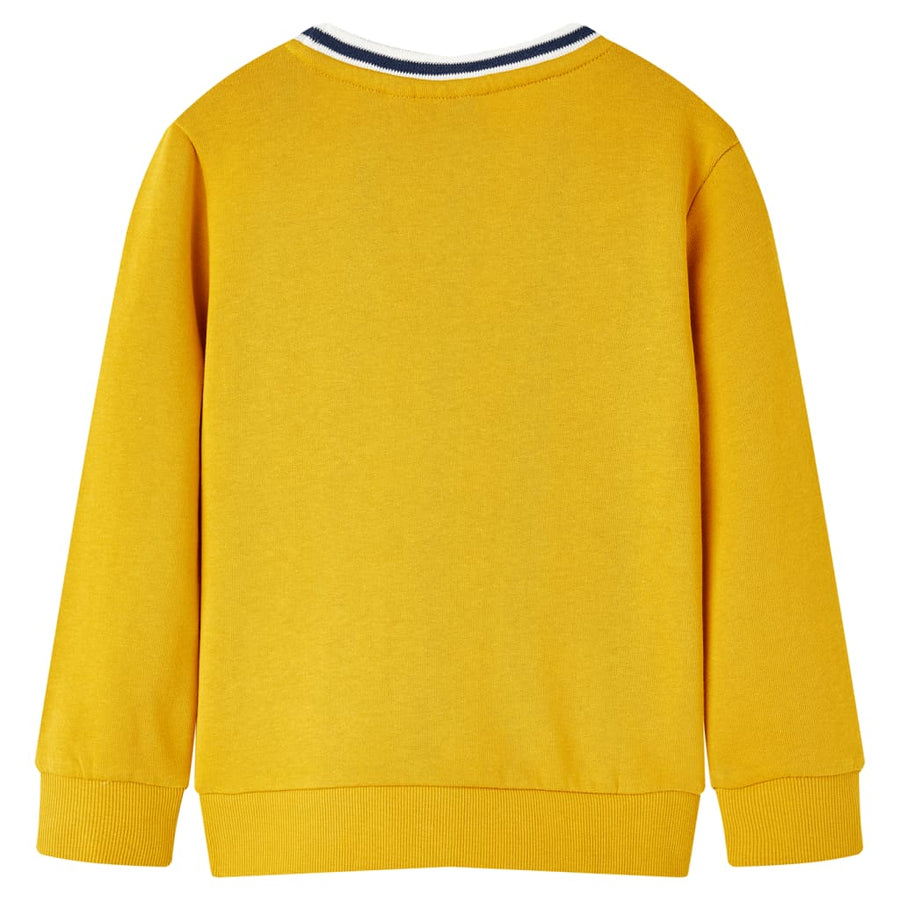 Kindertrui 116 okerkleurig Oker 116