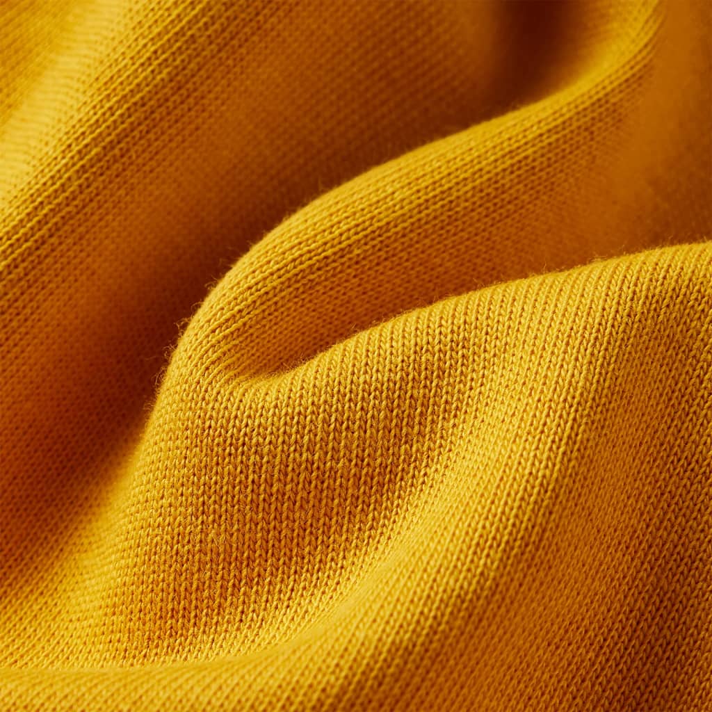 Kindertrui 128 okerkleurig Oker 128