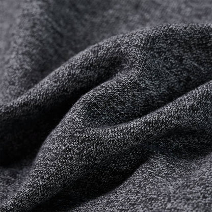 Kindertrui 92 gemêleerd marineblauw Melange