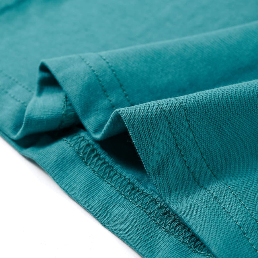 Kindershirt met lange mouwen 104 donkerzeeblauw Aqua 104