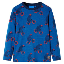 Kinderpyjama met lange mouwen 128 petroleumkleurig 128