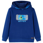 Kids' hoodie 116 dark blue