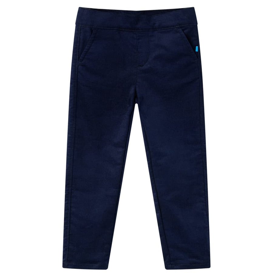 Kinderbroek 92 donker marineblauw Donkermarineblauw 92