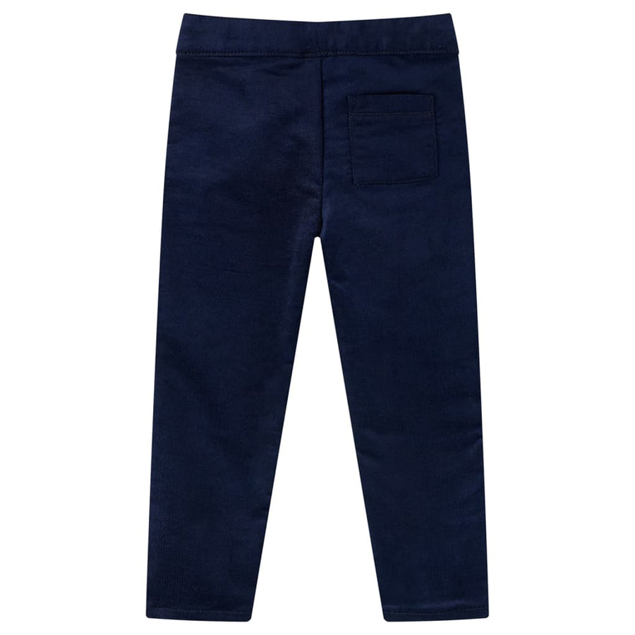 Kinderbroek 92 donker marineblauw Donkermarineblauw 92