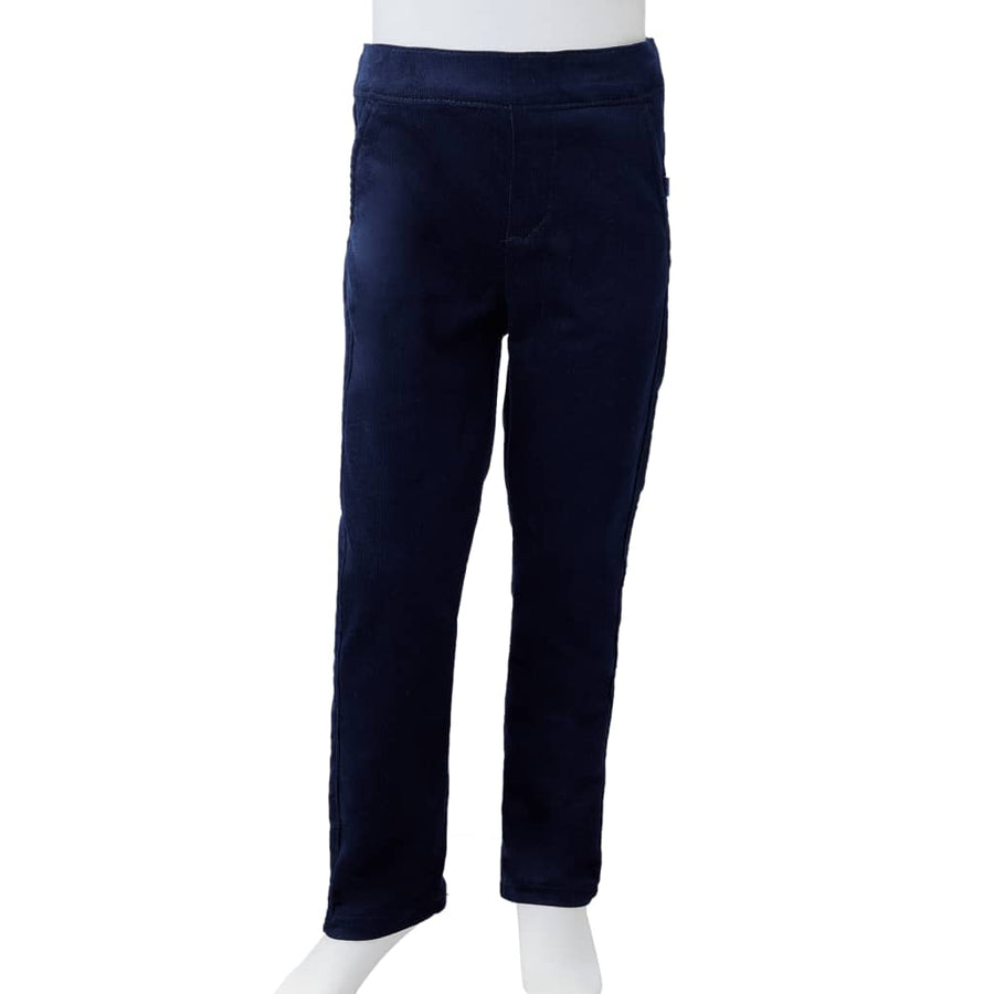 Kinderbroek 92 donker marineblauw Donkermarineblauw 92