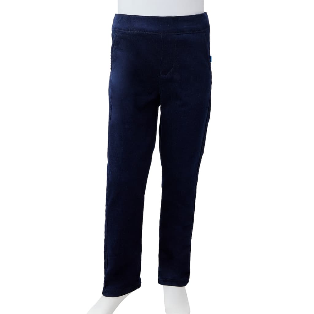 Kinderbroek 116 donker marineblauw Donkermarineblauw 116