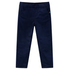 Kinderbroek 128 donker marineblauw katoen
